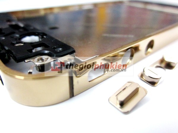 Khung xương iPhone 4S Gold 24K ( Full set )