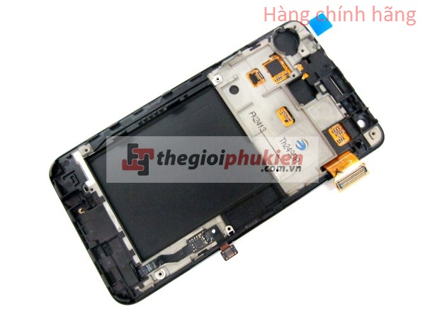 màn hình + cảm ứng Samsung I9100 trắng