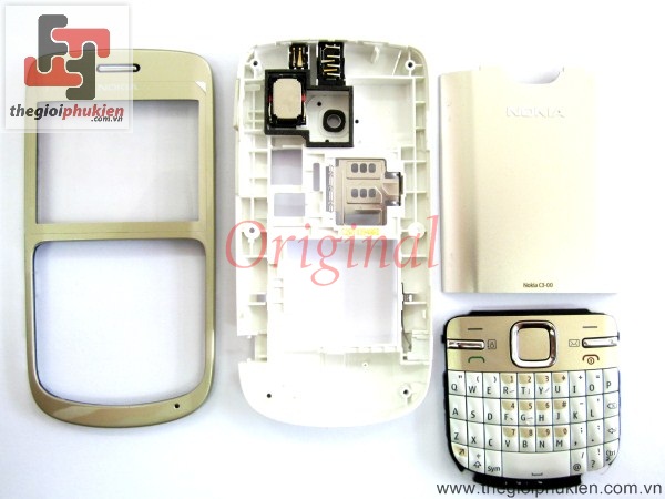 Vỏ Nokia C3-00 Công ty Full bộ 