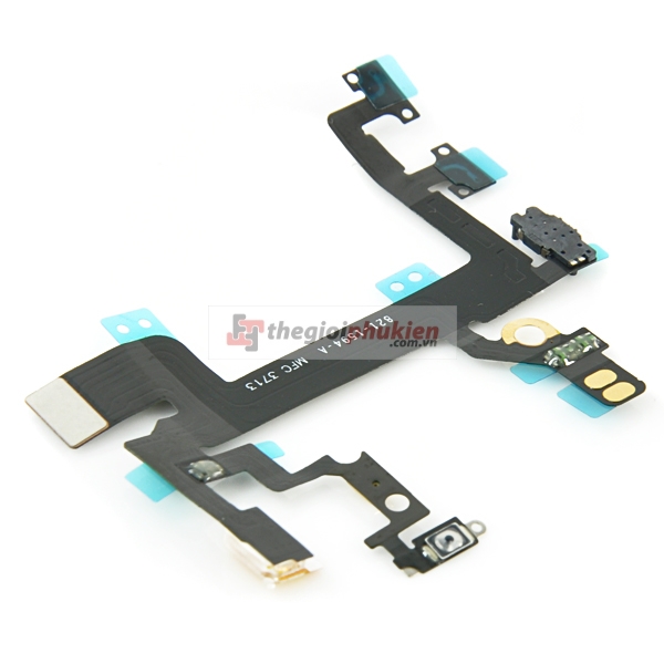 Cáp phím nguồn - Gạt rung - Âm lượng iPhone 5sCáp phím nguồn - Gạt rung - Âm lượng iPhone 5s