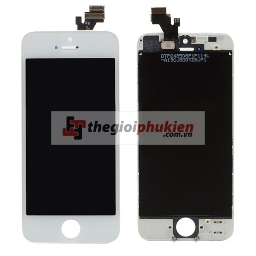 màn hình iphone 5 trắng