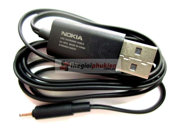 Cáp sạc USB CA-187C công ty ( Chân kim )