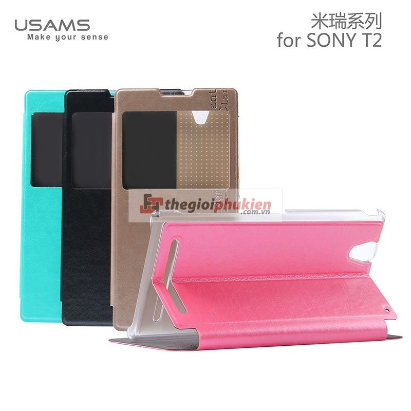 Bao da sony Xperia T2 Ultra Usams