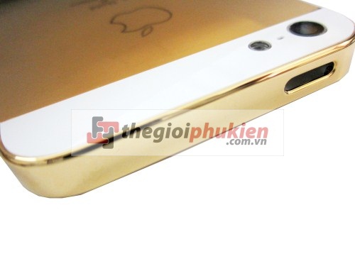 Vỏ iPhone 5 Gold 24K