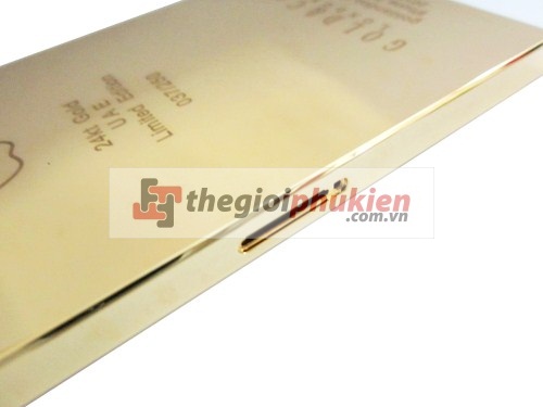 Vỏ iPhone 5 Gold 24K