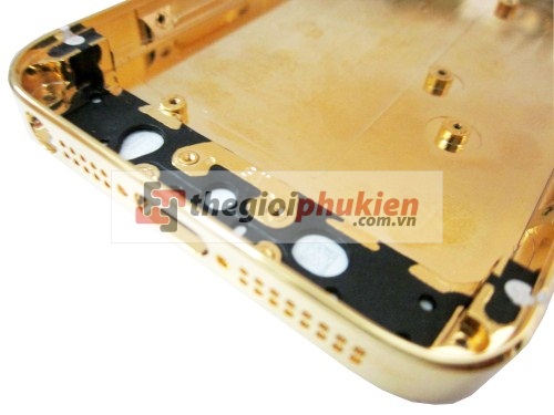 Vỏ iPhone 5 Gold 24K