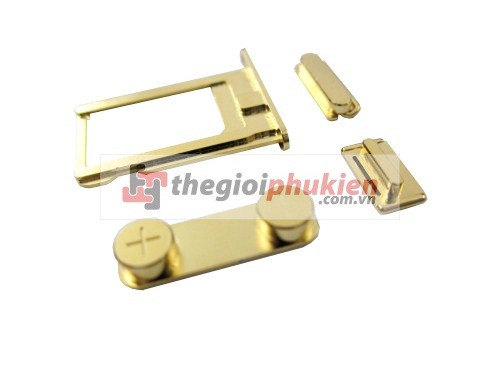 Vỏ iPhone 5 Gold 24K