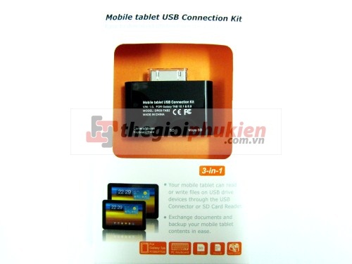 Samsung P7500 Kit 3 in 1 ( OTG + Card reader )