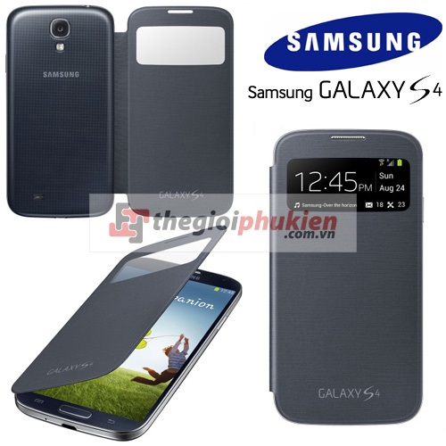 Bao da Samsung i9500 - S4  Sview Cover