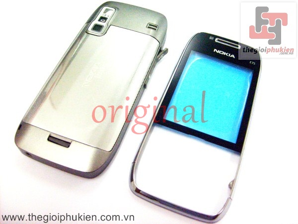 Vỏ Nokia E75 Đen Công ty