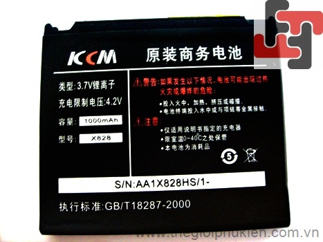 Pin DLC Samsung KCM X828