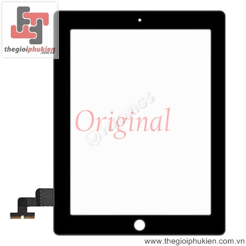 Mặt cảm ứng Ipad 2 Black - Original