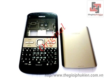 Vỏ Nokia E5 Black original ( Full Bộ )