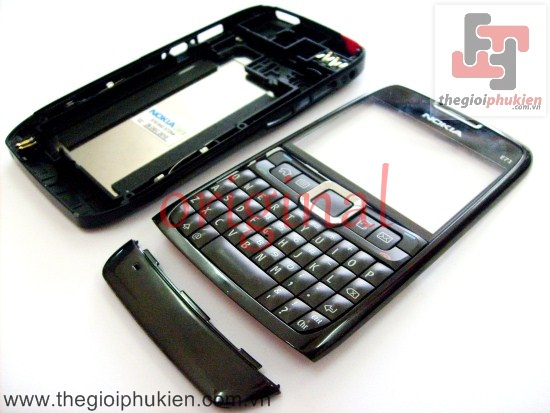 Vỏ Nokia E71 Đen công ty full bộ