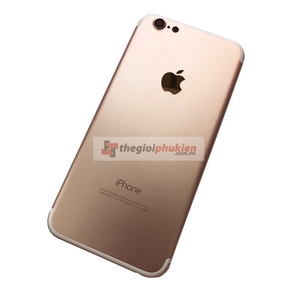 Vỏ iPhone 6 độ lên iphone 7 gold rose