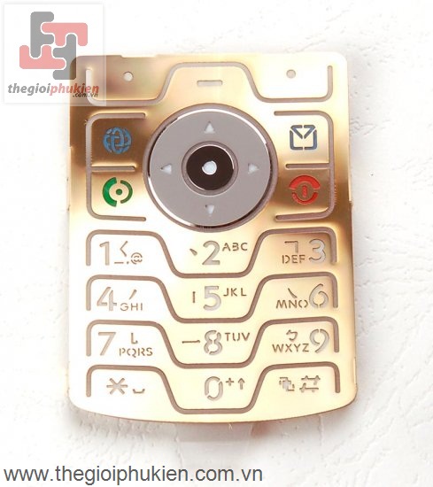 Phím Motorola V3i gold