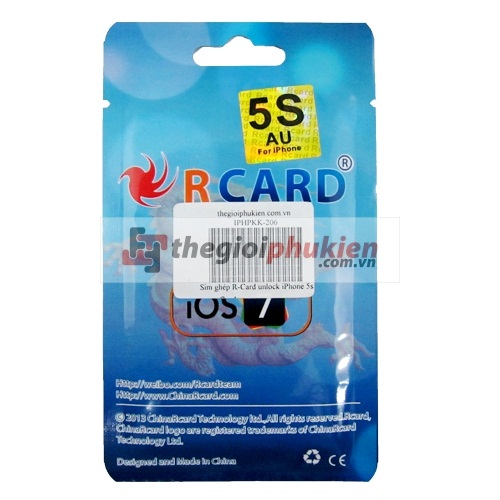 Sim R-Card unlock iPhone 5s