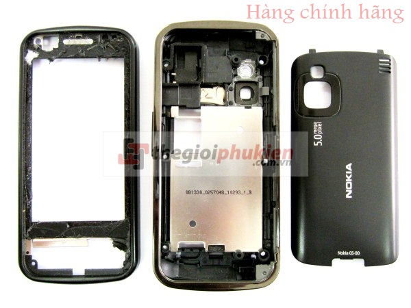 Vỏ Nokia C6-00 Black Original