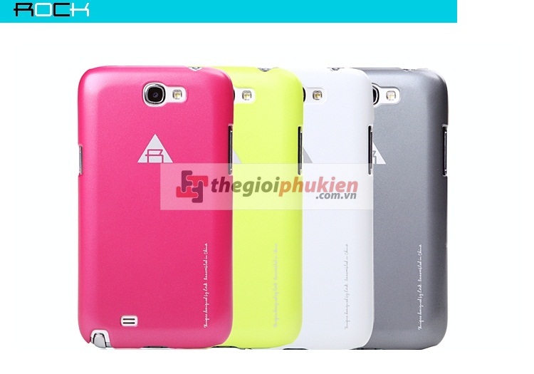 Ốp lưng Samsung Galaxy note 2 - N7100 Hãng Rock NEW Naked shell