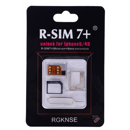 R-Sim 7 sim unlock iphone 5 - Iphone 4S