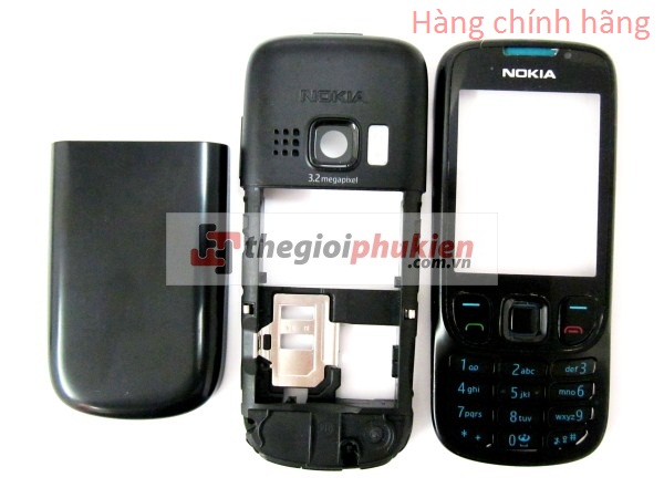 Vỏ Nokia 6303 Đen Công ty Full bộ