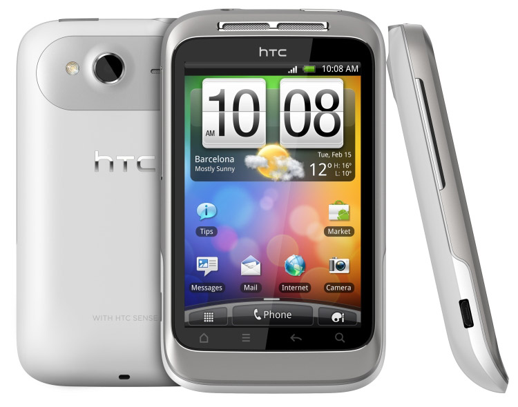 Mô hình HTC Wildfire S